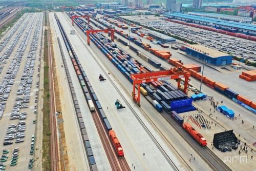 五地六列同發(fā)，河南跨境鐵路貨運(yùn)駛?cè)氚l(fā)展快車道